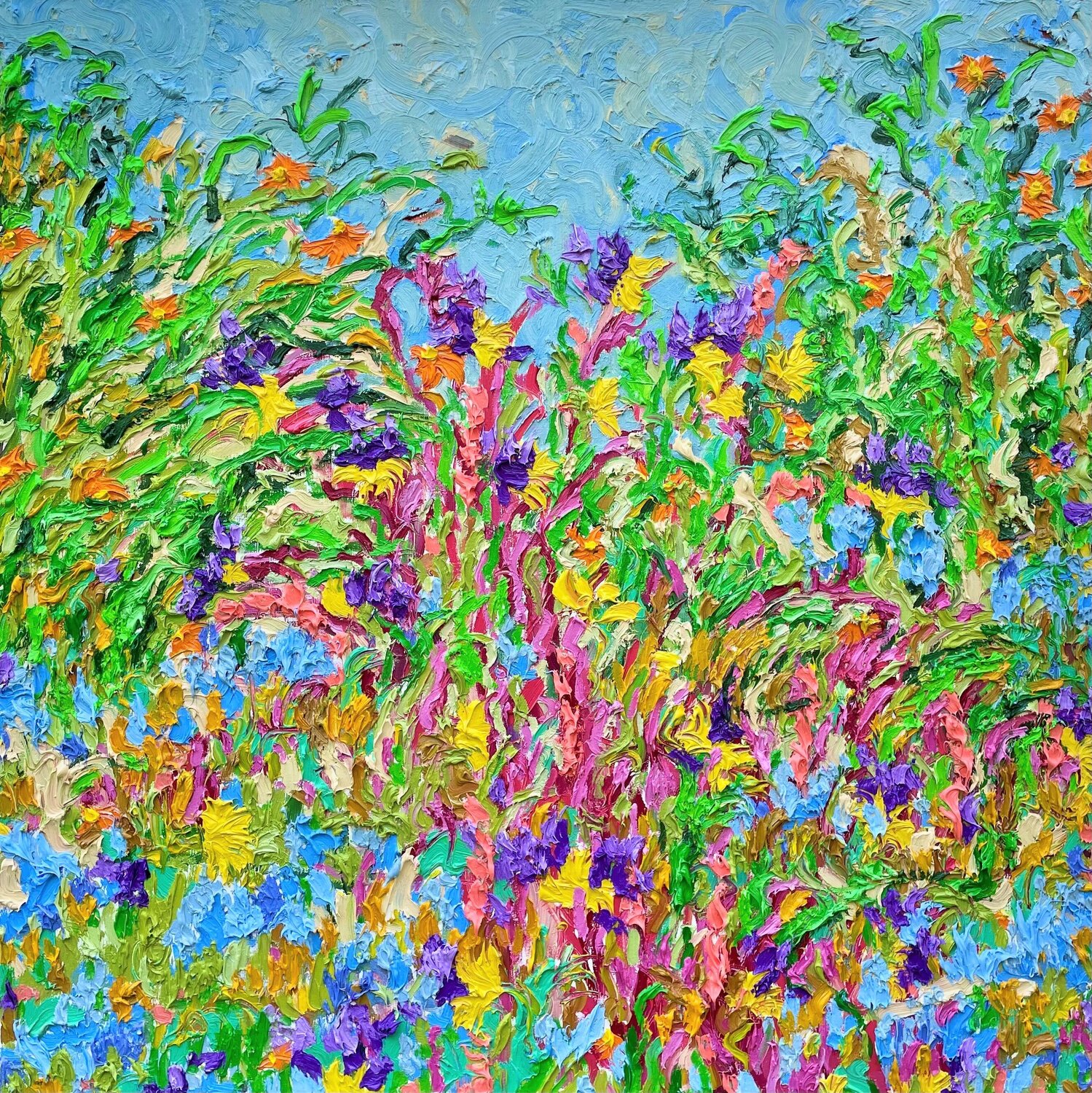 Stony Blooms in May (River's Edge) Jon Parlangeli