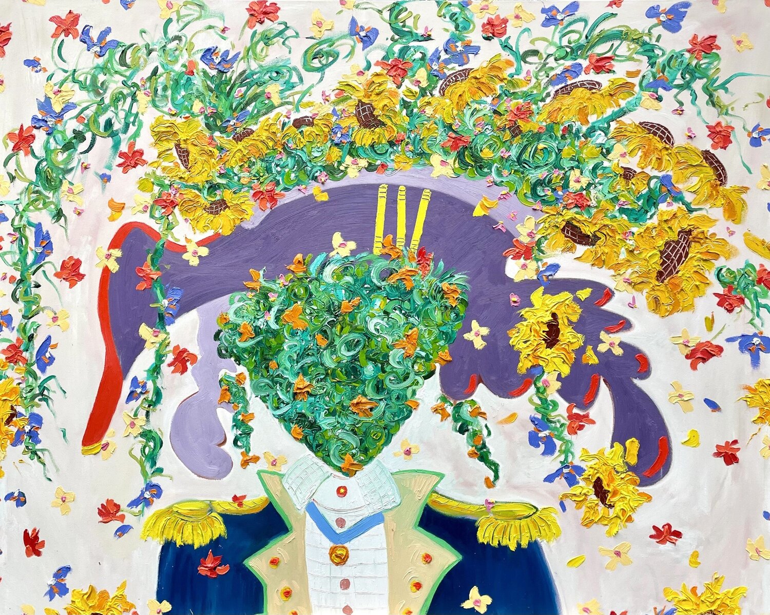 Generale Della Biennale di Venezia Jon Parlangeli Originalgemälde zu verkaufen