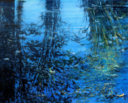 Réflexion by Philippe Gentils, Painting for Sale on Singulart