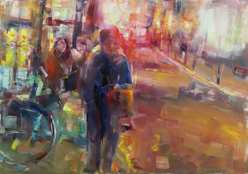 Coincidence II di Marta Lipowska, Pittura in vendita su Singulart