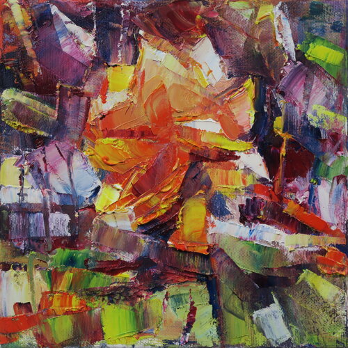 Gardens XXII di Marta Lipowska, Pittura in vendita su Singulart