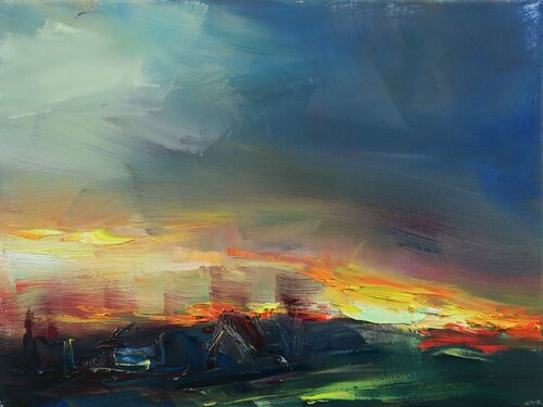 Way back X di Marta Lipowska, Pittura in vendita su Singulart