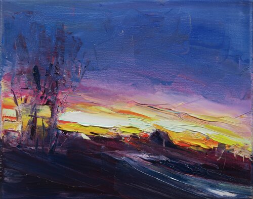 Way back XI di Marta Lipowska, Pittura in vendita su Singulart