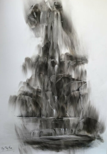 FLUYENDO CON EL AGUA von Olga Pérez Alonso, Zeichnungen kaufen auf Singulart