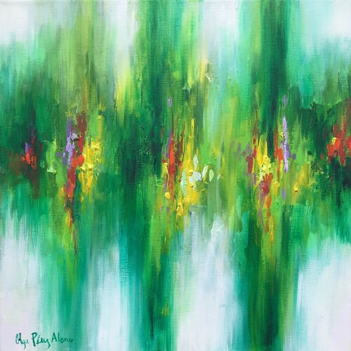 Serie "Las 4 estaciones", primavera von Olga Pérez Alonso, Malerei kaufen auf Singulart