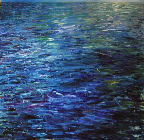 La mar di Olga Pérez Alonso, Pittura in vendita su Singulart