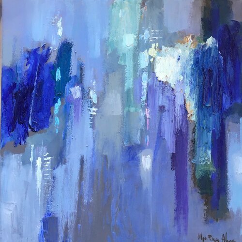 Noche de jazz 3 von Olga Pérez Alonso, Malerei kaufen auf Singulart