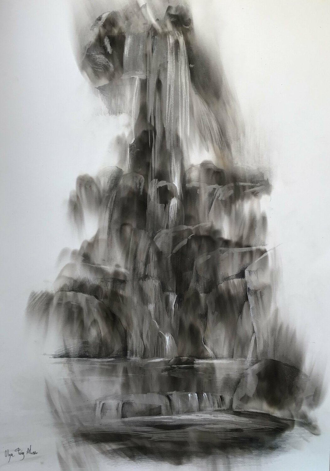 FLUYENDO CON EL AGUA Olga Pérez Alonso