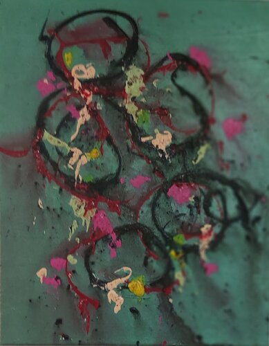 Pop verde von Juan Hidalgo, Malerei kaufen auf Singulart