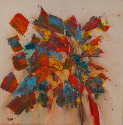 Explosión de color van Juan Hidalgo, Schilderij te koop op Singulart