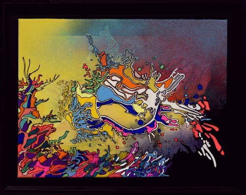 astral 7 di André Bielen, Pittura in vendita su Singulart