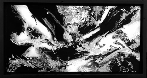 Noir océan von André Bielen, Malerei kaufen auf Singulart