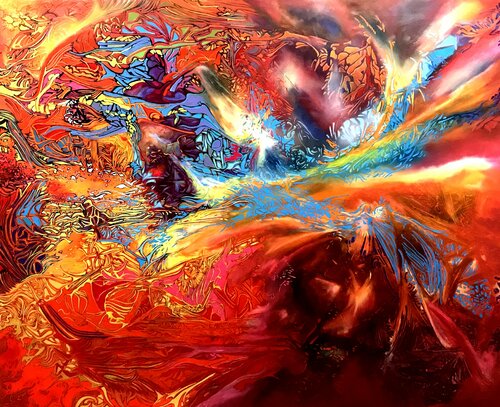 Equinoxe von André Bielen, Malerei kaufen auf Singulart