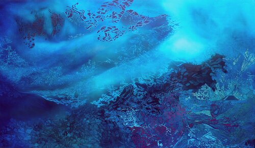 le bain des Naïades von André Bielen, Malerei kaufen auf Singulart