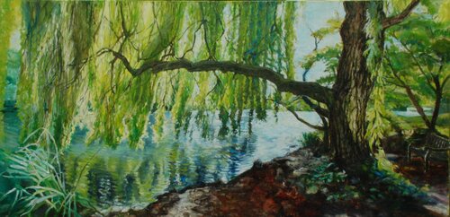 Secret place landscape, Syon Park Patricia Clements