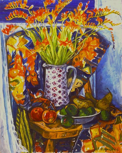 Autumn colours still life von Patricia Clements, Malerei kaufen auf Singulart