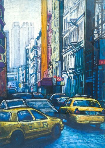 Greenwich Village Manhattan view von Patricia Clements, Zeichnungen kaufen auf Singulart