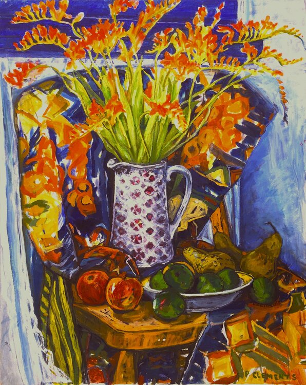 Autumn colours still life Patricia Clements