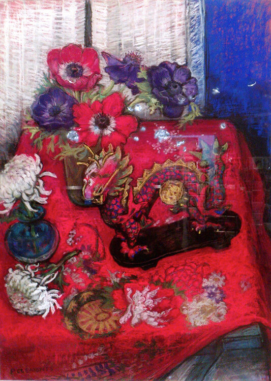 YEAR OF THE DRAGON STILL LIFE Patricia Clements