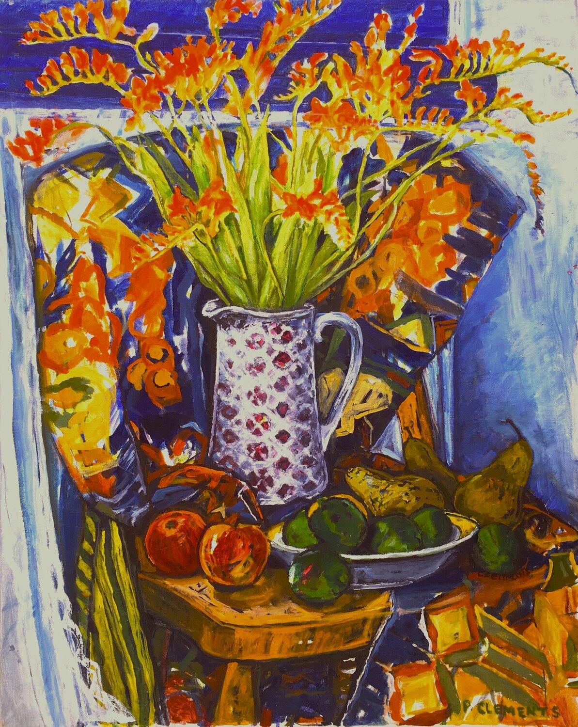 Autumn colours still life Patricia Clements