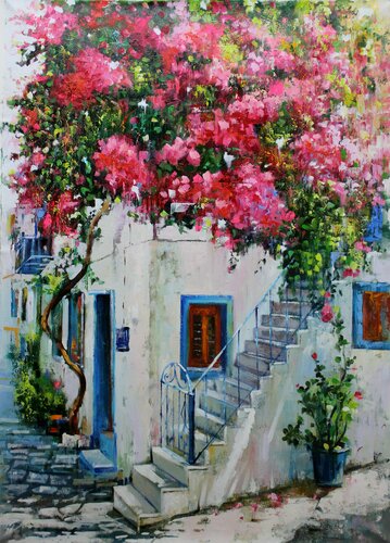 '' Die Landschaft " de Taleh Mirkazım, Pintura a la venta en Singulart