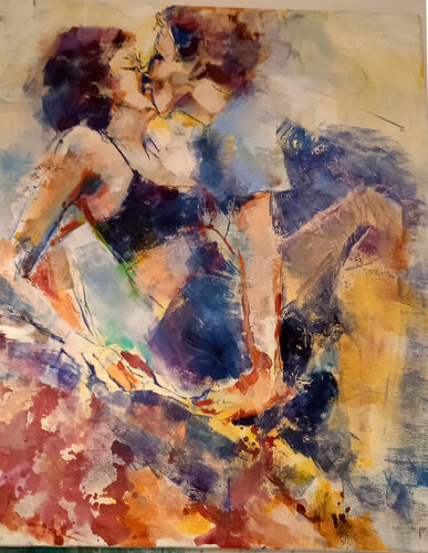 Baciami Ancora van Chiara Abbaticchio, Schilderij te koop op Singulart