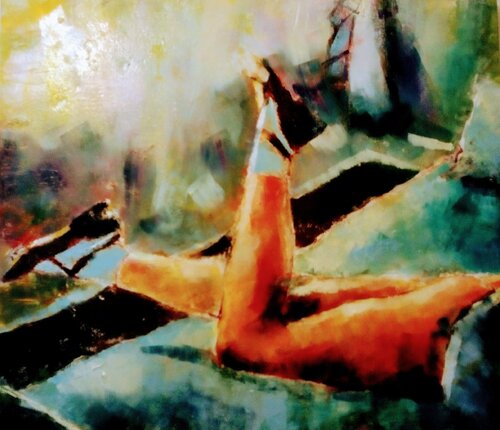 Vedo non vedo di Chiara Abbaticchio, Pittura in vendita su Singulart