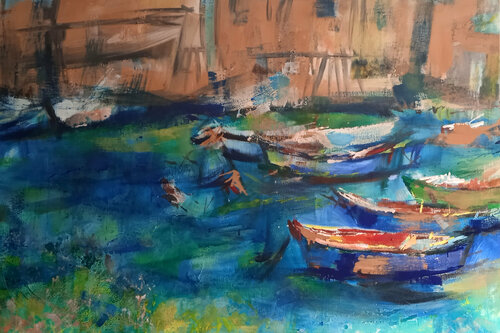Quando il Mare è Casa van Chiara Abbaticchio, Schilderij te koop op Singulart