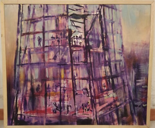 Palazzo di vetro van Chiara Abbaticchio, Werk op papier te koop op Singulart