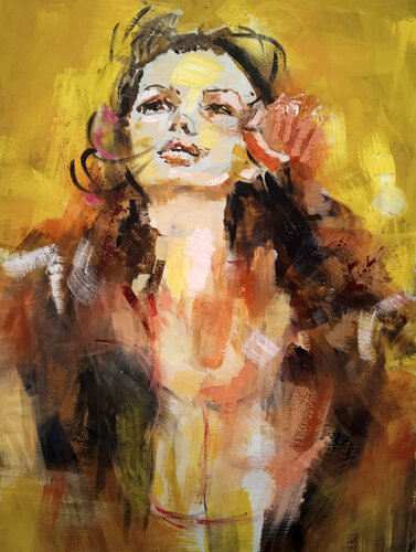 A me gli occhi, please van Chiara Abbaticchio, Schilderij te koop op Singulart