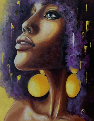 Tears from the Sun di Anna Briukhovetska, Pittura in vendita su Singulart