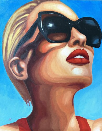Addicted to Summer von Anna Briukhovetska, Malerei kaufen auf Singulart