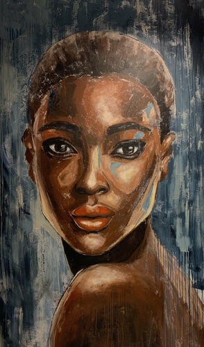 Summer night di Anna Briukhovetska, Pittura in vendita su Singulart