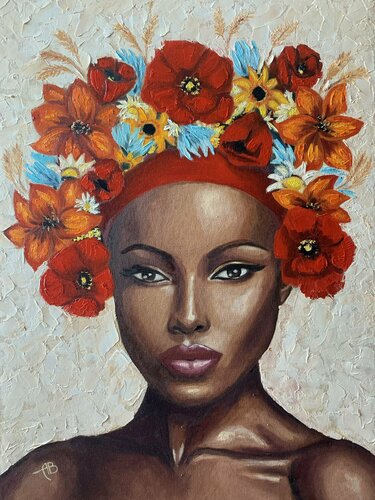 Flower of desire di Anna Briukhovetska, Pittura in vendita su Singulart