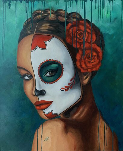 Noche mexicana von Anna Briukhovetska, Malerei kaufen auf Singulart