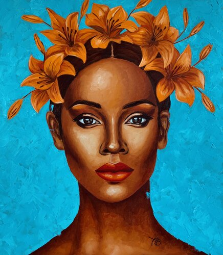 I’m supporting you van Anna Briukhovetska, Schilderij te koop op Singulart