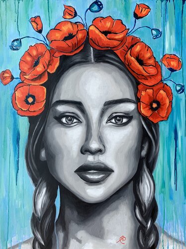 Voices van Anna Briukhovetska, Schilderij te koop op Singulart