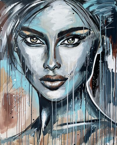 Portrait #6 Natural balance von Anna Briukhovetska, Malerei kaufen auf Singulart
