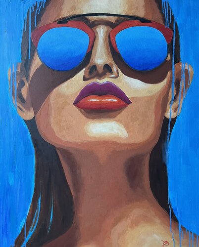 Above the Sky von Anna Briukhovetska, Malerei kaufen auf Singulart