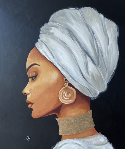 The One Who Sees di Anna Briukhovetska, Pittura in vendita su Singulart