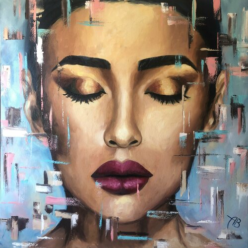 Feel di Anna Briukhovetska, Pittura in vendita su Singulart