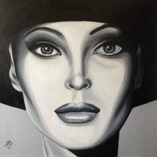 Heroine von Anna Briukhovetska, Malerei kaufen auf Singulart