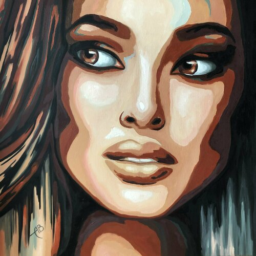 Glance van Anna Briukhovetska, Schilderij te koop op Singulart