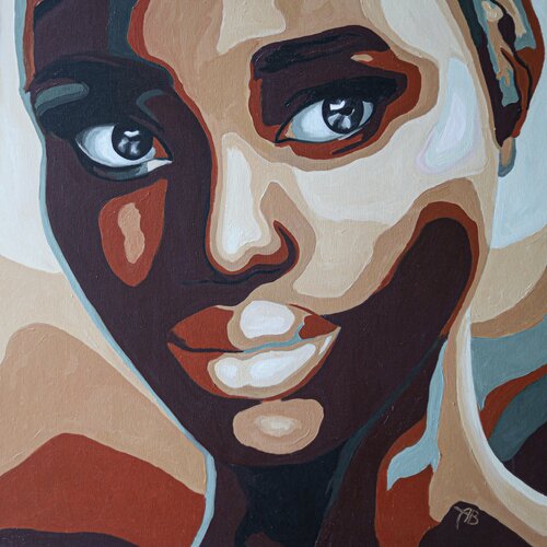 Gentle silence van Anna Briukhovetska, Schilderij te koop op Singulart