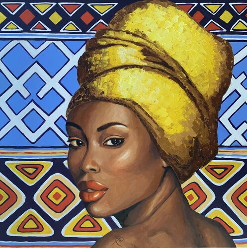 Mama Africa von Anna Briukhovetska, Malerei kaufen auf Singulart