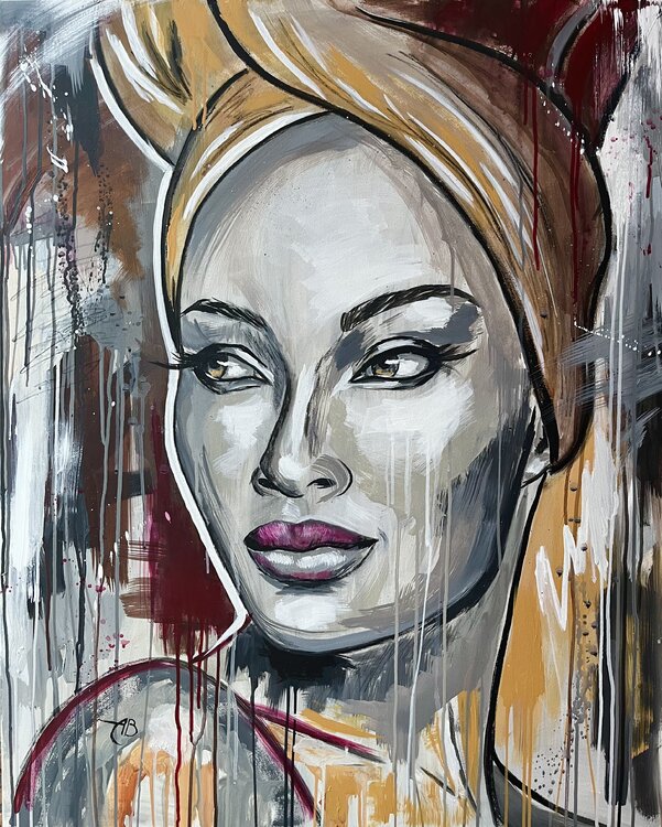 Portrait #4 Games Anna Briukhovetska