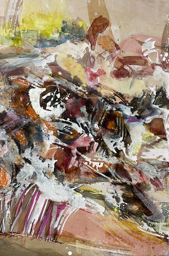 Fluid Obscure 2 by Kayo Shido, Painting for Sale on Singulart