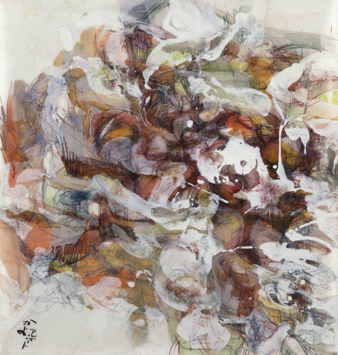 Fluid Obscure 3 van Kayo Shido, Schilderij te koop op Singulart