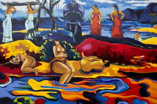 Mahana No Atua (Día de Dios) - Gauguin Didier Franco