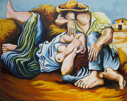 Campesinos durmiendo, Picasso Didier Franco